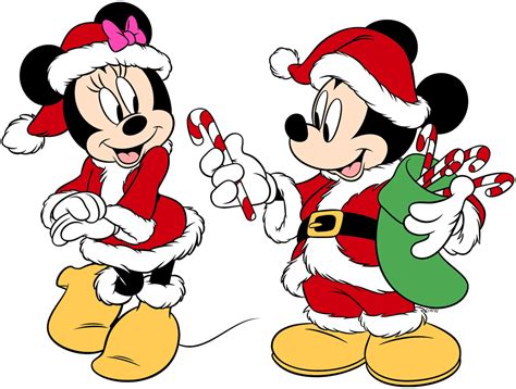 Download Mickey And Minnie Christmas Hd Png Download Vhv