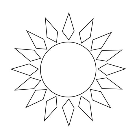 Sign Of Sun Icon 569288 Vector Art At Vecteezy