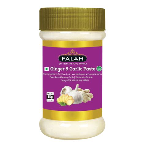 Ginger And Garlic Paste Kg Masalas Food Additives Pickles Sauces