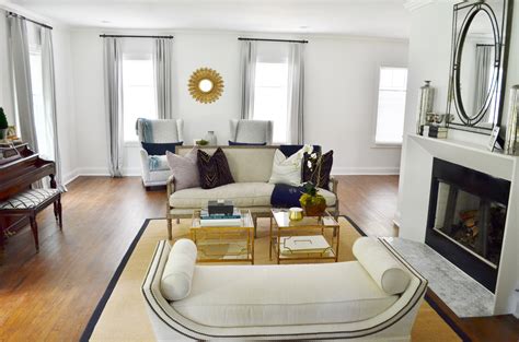Before And After Transitional Tarrytown Sitting Room Heather Scott