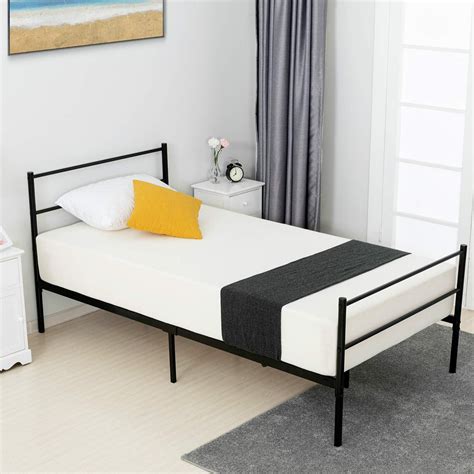 Mecor Metal Twin Xl Bed Frame Platform Bed For Kids Girls Boys Adults