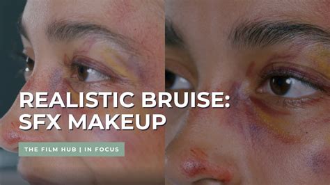 Prosthetic Makeup For Beginners How To Create A Realistic Bruise Youtube
