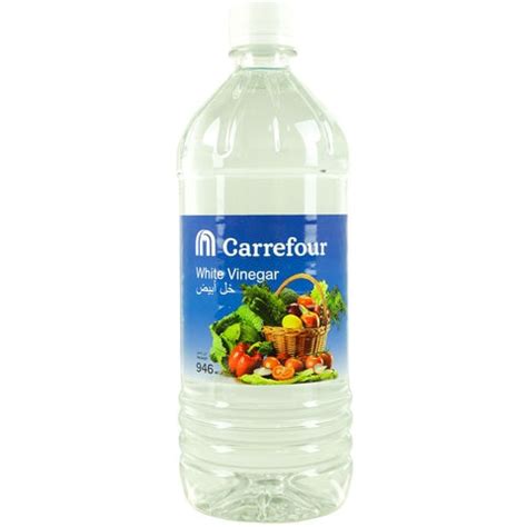 Buy Carrefour White Vinegar 946ml Online Shop Food Cupboard On