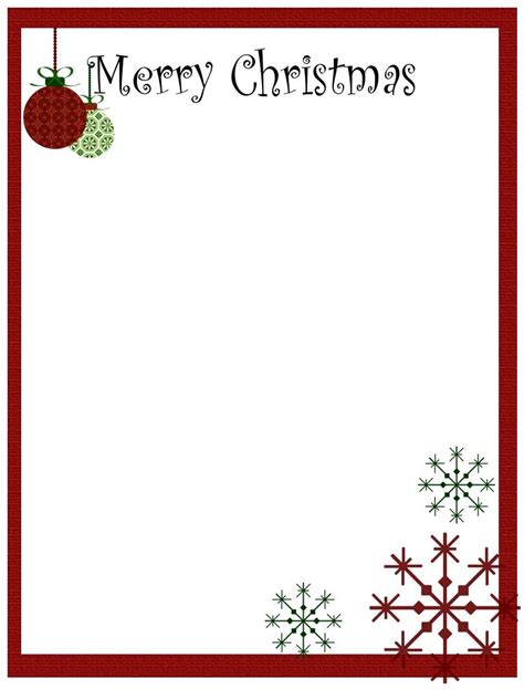 printable christmas stationery     holidays