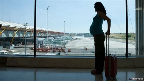 Pregnant Travellers Offered New Flight Advice Bbc News