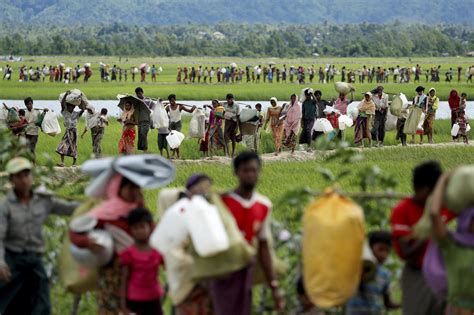 Rohingya Refugees Raise Money To Support Buddhists Displaced By Myanmar