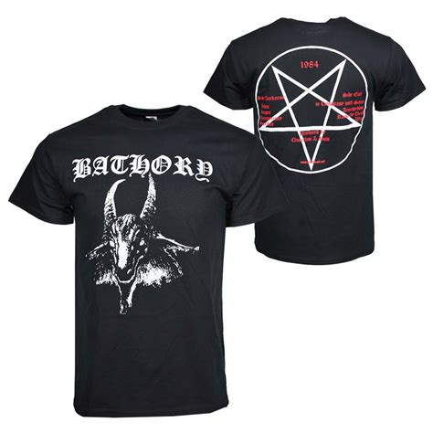 Bathory Bathory Goat Logo T Shirt Men Loudtrax