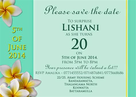 Printing Materials for Birthday Party