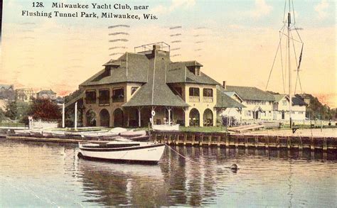 Milwaukee Yacht Club Near Flushing Tunnel Park Milwaukeewisconsin