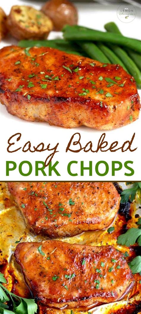 Mix it up while staying on track with 9,000+ ideas for healthy meals. These Oven Baked Pork Chops are seasoned with simple ...