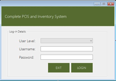Complete Pos And Inventory System Using Vb Net Projects