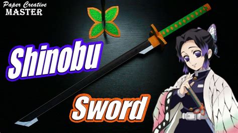How To Make A Demon Slayer Shinobu Kochou Sword Kimetsu No Yaiba