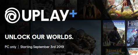 Ubisoft Reveals The 100 Game Library Of PC S UPlay Subscription Service