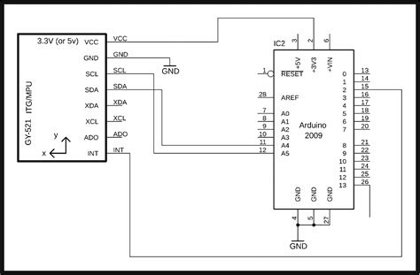 Mpu Arduino Wiring Library And Code To Find The Angle