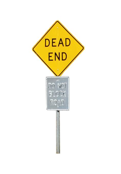 Dead End Sign Png Png Image Collection
