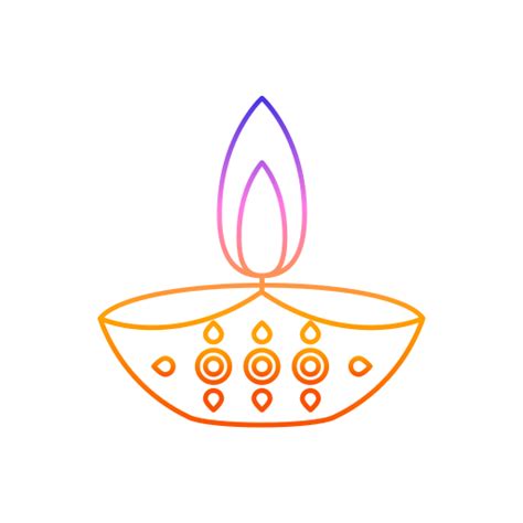 Decorations Diwali Diya Festival Lights Icon Free Download