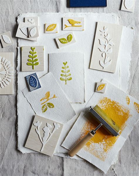 Make Your Own Handmade Stamps Country Living Magazine Uk