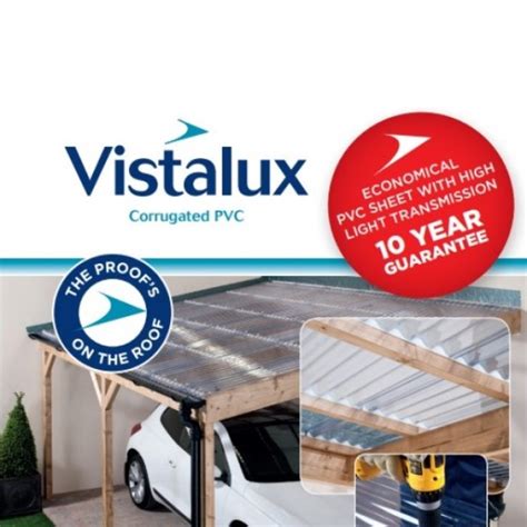 Vistalux Corrugated Pvc 11mm Heavy Duty