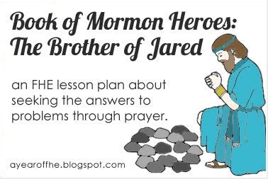 This is a free digital coloring page pdf formatted to print on 8.5 x 11 paper. A Year of FHE: 2012 - Wk. 25: The Brother of Jared