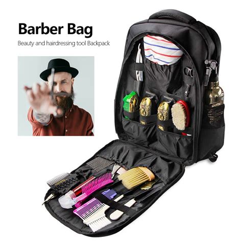 Barber Bag Hairdressing Tools Carrier Storage Barber Backpack Travel