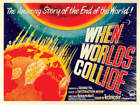 When Worlds Collide 1951 Science Fiction Cult Movie Poster Reprint 12