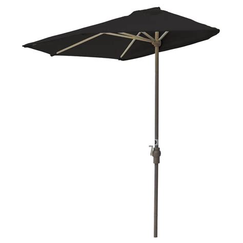 Sunbrella Black Patio Umbrellas