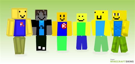 Roblox Noob Minecraft Skins Download For Free At Superminecraftskins
