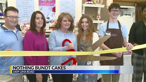 Nothing Bundt Cakes celebrates ribbon cutting - YouTube