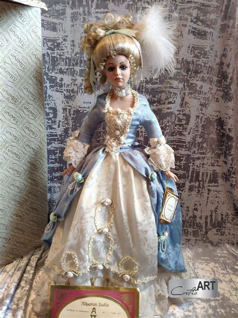 large lovely vintage porcelain victorian doll etsy