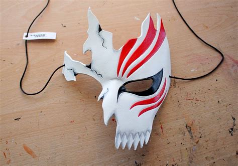 Ichigo Hollow Leather Mask By Masktastic Leather Mask Cool Masks Mask
