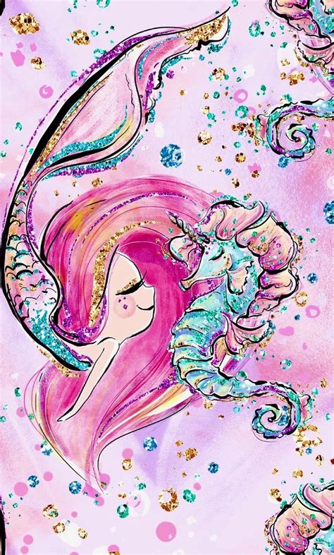 Unicorn And Mermaid Wallpapers Top Free Unicorn And Mermaid
