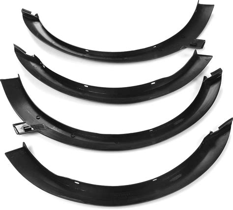 4pcs For Fender Flares Univeasal For Car Wheel Arch Trim