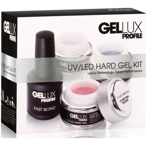 Gellux Luxury Professional Gel Nail Polish Uv And Led Hard Gel Kit