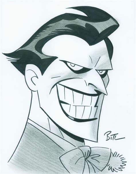 The Joker By Bruce Timm In Mark B Kirschners Bruce Timm Artwork