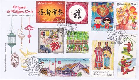50% o the monthly rent. Stamps A La Carte: Malaysia Stamp - Malaysian Festivals ...