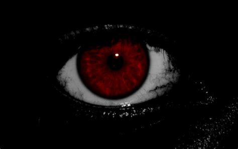 Henriette Creepy Bnw Red Eye Edit By Jackth31 On Deviantart