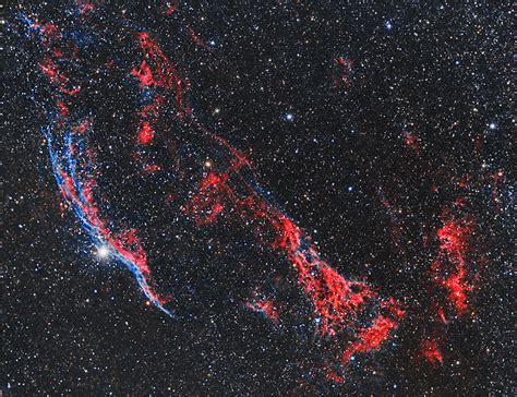Veil Nebula Or Witchs Broom Nebula Ngc 6960 Sky And Telescope Sky