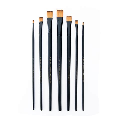 Royal And Langnickel Majestic 7pc Long Handle Artist Paint Brush Set