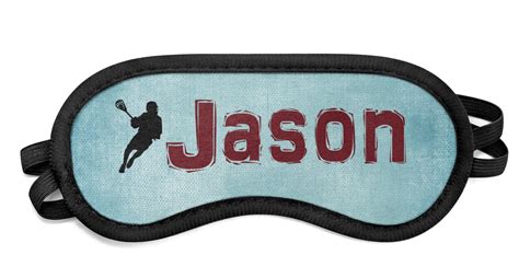 Custom Lacrosse Sleeping Eye Mask Personalized Youcustomizeit