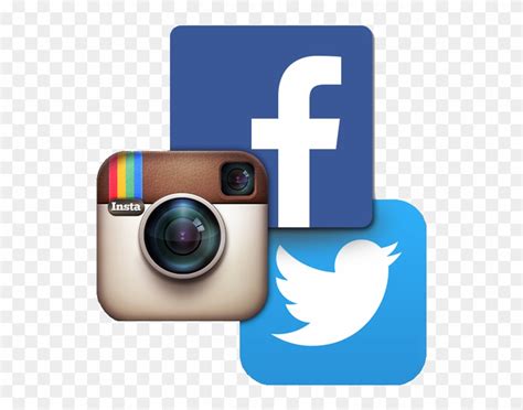 Twitter Facebook Instagram Icon At Collection Of
