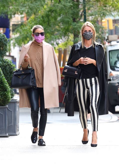 Nicky Hilton And Olivia Palermo Out For A Lunch At Sant Ambroeus In