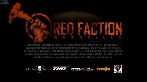 Red Faction Guerrilla For Microsoft Xbox The Video Games Museum