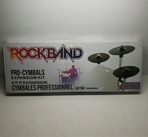 Rock Band 4 Pro Cymbals Expansion Drum Kit Pdp Harmonix Pro Cymbals New