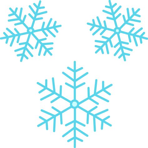 Snowflake Png Isolated Hd Png Mart