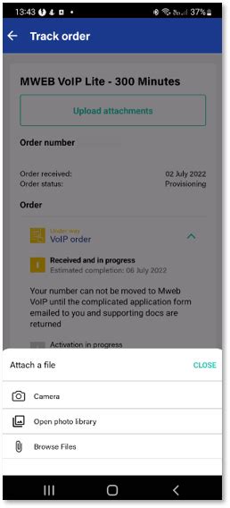 How To Track Your Order With The Mweb Mobile App