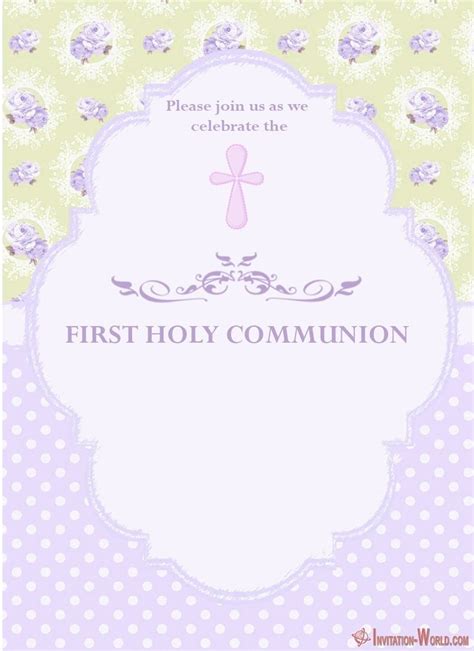 Free Printable 1st Communion Cards