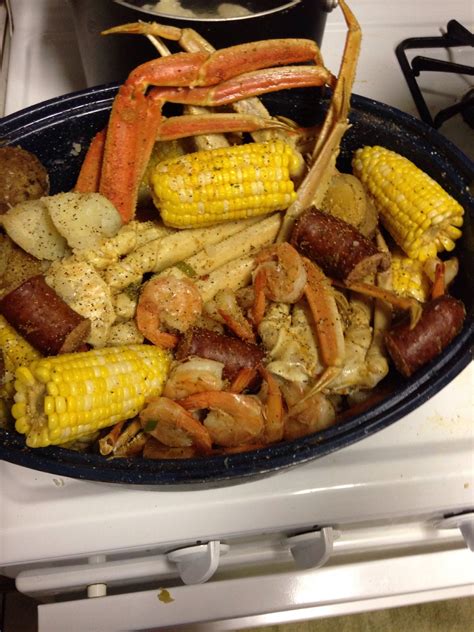 If the crab is fully thawed, 4 to 5 minutes is sufficient. How to Make an Easy Crab and Shrimp Boil | Recipe ...
