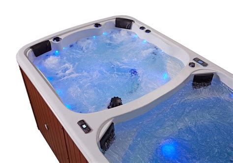 Joyee Outdoor 8 Person Large Massage Swim Spa Pool Hot Tub Outdoor 6