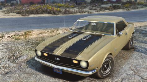 1968 Chevrolet Camaro Pack Add On Lods Extras Template Gta5