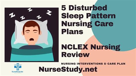 Disturbed Sleep Pattern Nursing Diagnosis And Care Plans Nursestudynet